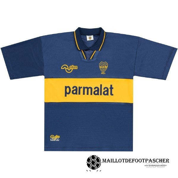 Domicile Maillot Boca Juniors Retro 1994 1995 Bleu Maillot De Foot Personnalisé Pas Cher