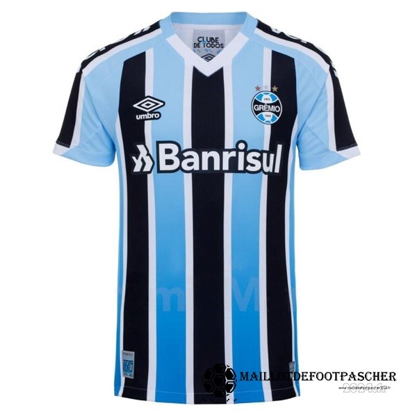 Domicile Maillot Grêmio FBPA 2022 2023 Bleu Maillot De Foot Personnalisé Pas Cher