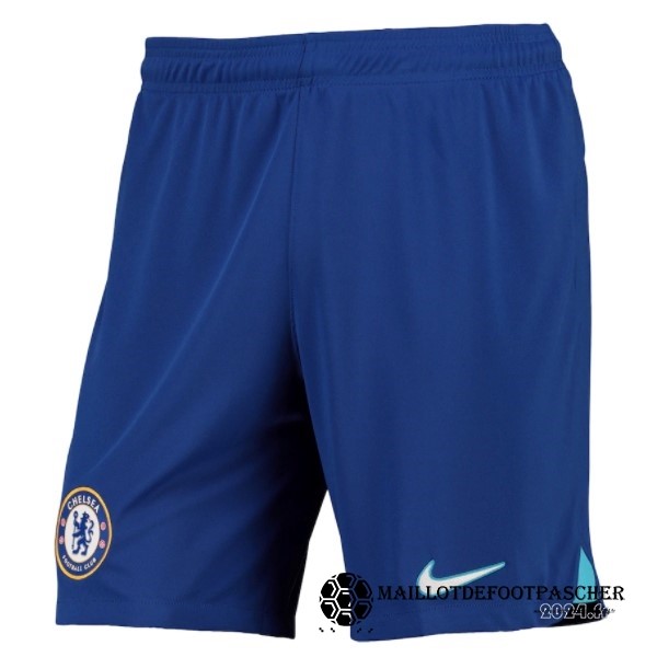 Domicile Pantalon Chelsea 2022 2023 Bleu Maillot De Foot Personnalisé Pas Cher