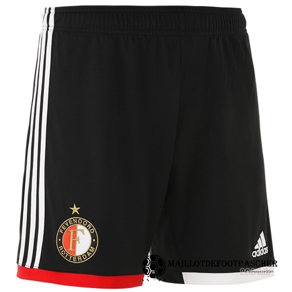 Domicile Pantalon Feyenoord Rotterdam 2022 2023 Noir Maillot De Foot Personnalisé Pas Cher
