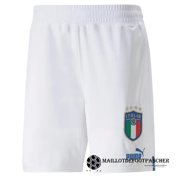 Domicile Pantalon Italie 2022 Blanc Maillot De Foot Personnalisé Pas Cher