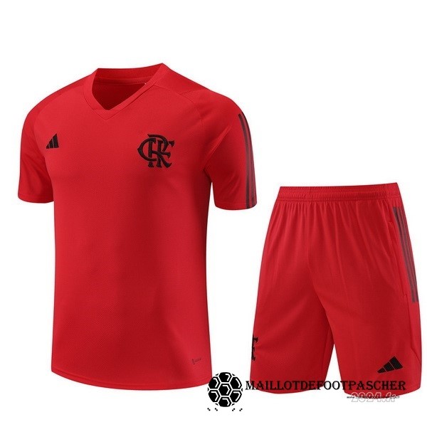 Entrainement Ensemble Complet Enfant Flamengo 2023 2024 Rouge Maillot De Foot Personnalisé Pas Cher