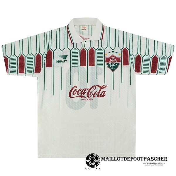 Exterieur Maillot Fluminense Retro 1989 Blanc Maillot De Foot Personnalisé Pas Cher
