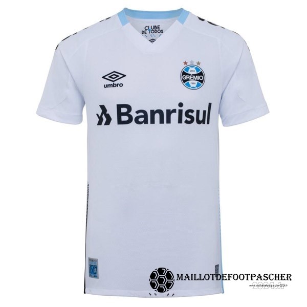 Exterieur Maillot Grêmio FBPA 2022 2023 Blanc Maillot De Foot Personnalisé Pas Cher