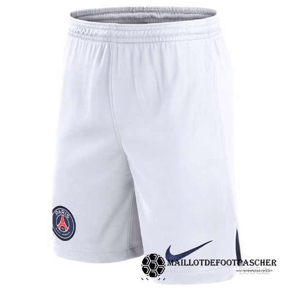 Exterieur Pantalon Paris Saint Germain 2023 2024 Blanc Maillot De Foot Personnalisé Pas Cher