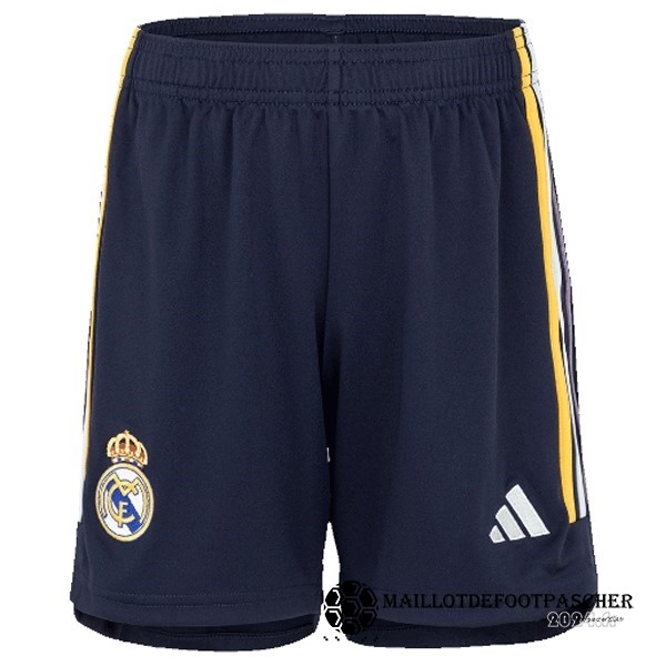 Exterieur Pantalon Real Madrid 2023 2024 Bleu Marine Maillot De Foot Personnalisé Pas Cher