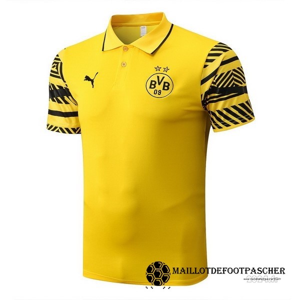 Polo Borussia Dortmund 2022 2023 Jaune Maillot De Foot Personnalisé Pas Cher