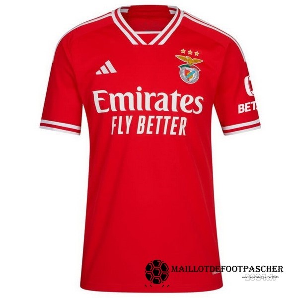 Thailande Domicile Maillot Benfica 2023 2024 Rouge Maillot De Foot Personnalisé Pas Cher