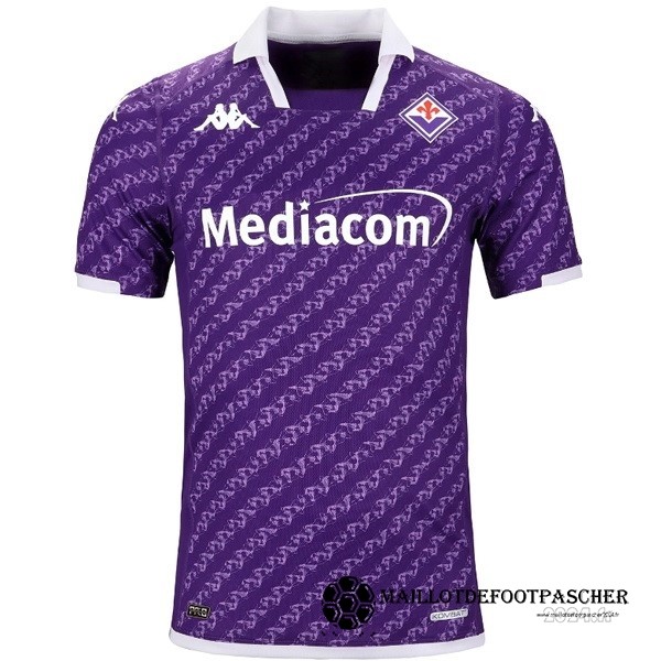 Thailande Domicile Maillot Fiorentina 2023 2024 Purpura Maillot De Foot Personnalisé Pas Cher