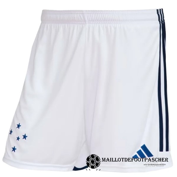 Exterieur Pantalon Cruzeiro 2023 2024 Blanc Maillot De Foot Personnalisé Pas Cher