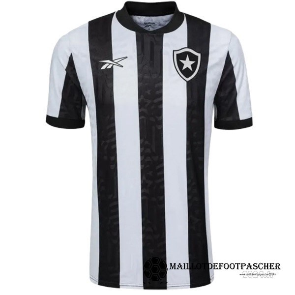 Thailande Domicile Maillot Botafogo 2023 2024 Noir I Blanc Maillot De Foot Personnalisé Pas Cher